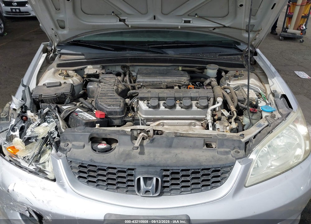 2004 HONDA CIVIC EX VIN: 1HGEM22964L044723