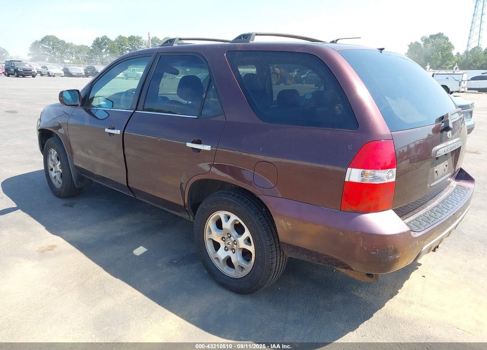 2001 ACURA MDX VIN: 2HNYD18621H518866