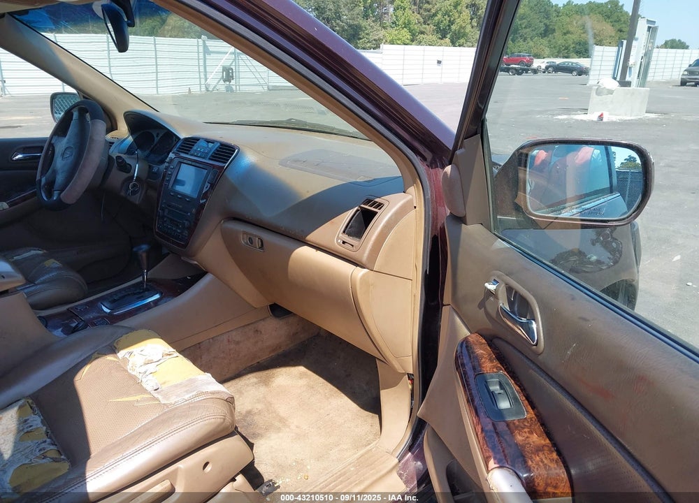 2001 ACURA MDX VIN: 2HNYD18621H518866