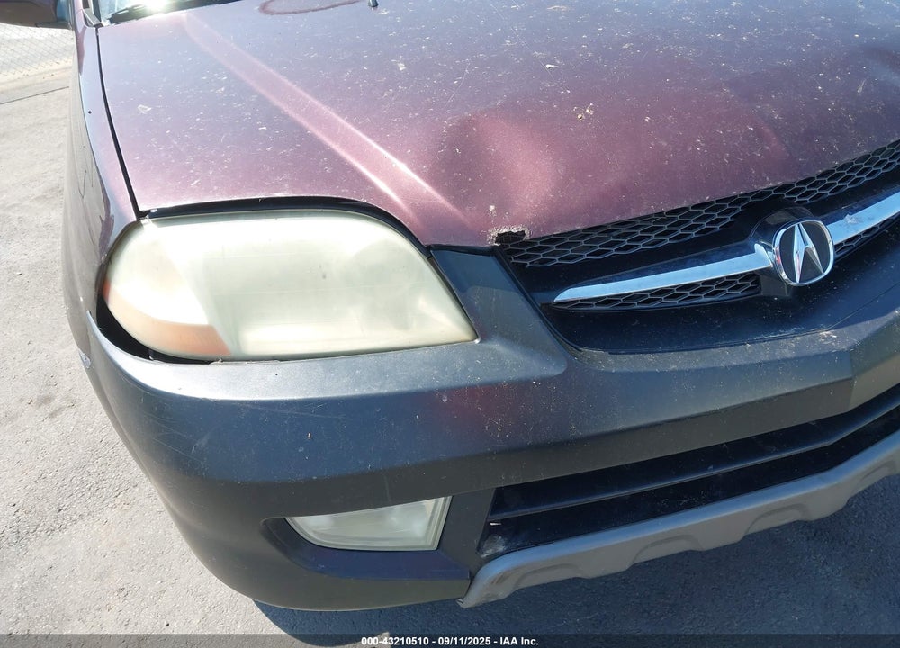 2001 ACURA MDX VIN: 2HNYD18621H518866