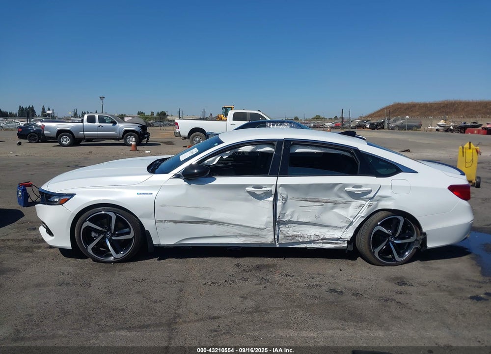 2022 HONDA ACCORD HYBRID SPORT VIN: 1HGCV3F29NA046731