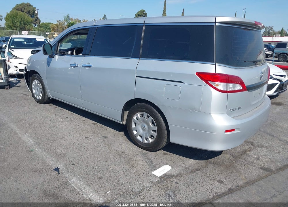 2015 NISSAN QUEST S VIN: JN8AE2KP4F9128536