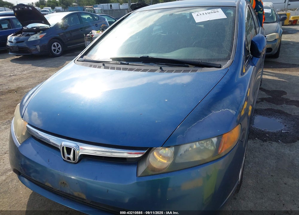 2008 HONDA CIVIC LX VIN: 1HGFA16588L010612