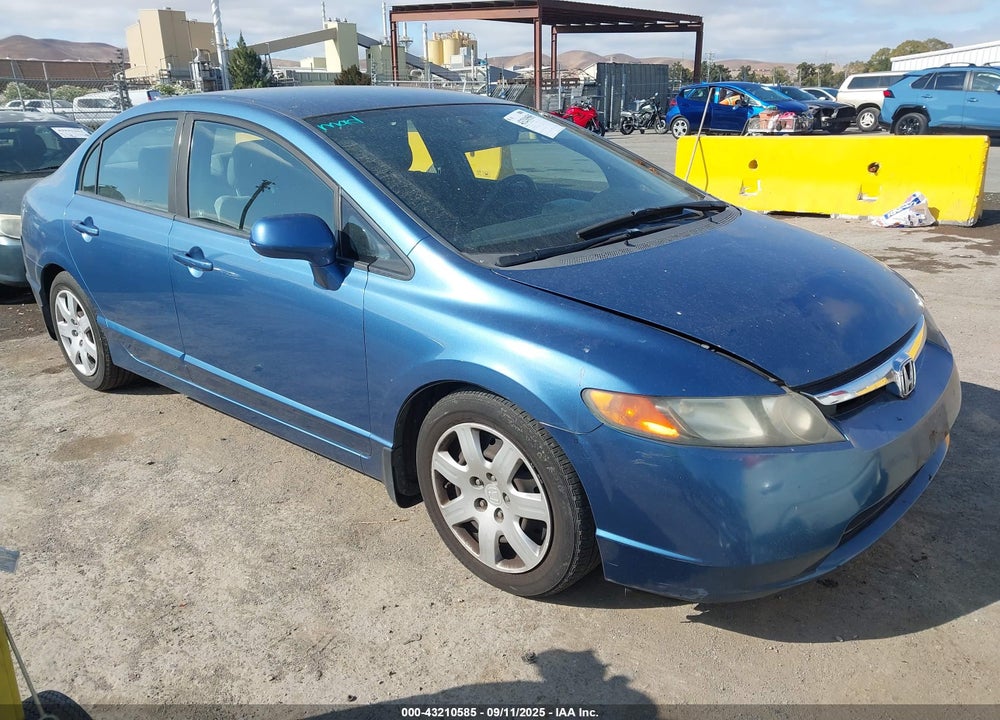 2008 HONDA CIVIC LX VIN: 1HGFA16588L010612
