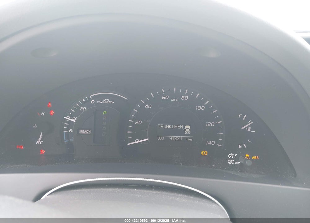 2007 TOYOTA CAMRY HYBRID VIN: JTNBB46K373021951
