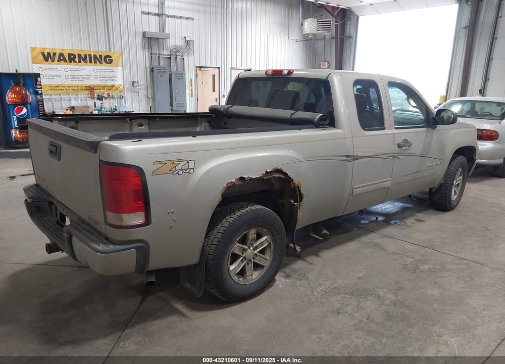 2007 GMC SIERRA 1500 SLE1 VIN: 1GTEK19087Z597493