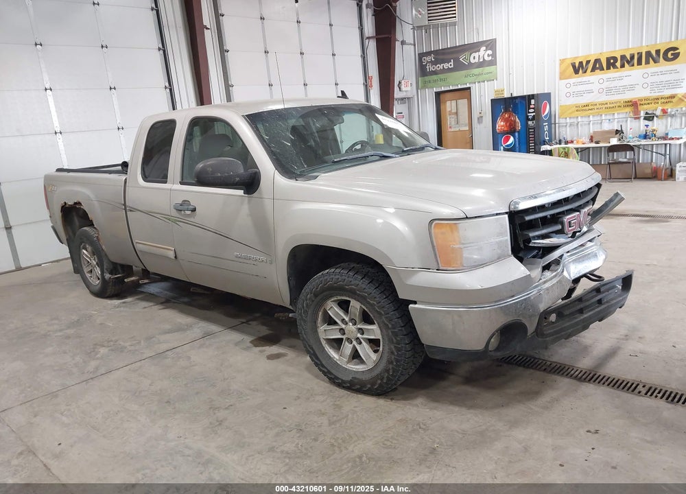 2007 GMC SIERRA 1500 SLE1 VIN: 1GTEK19087Z597493