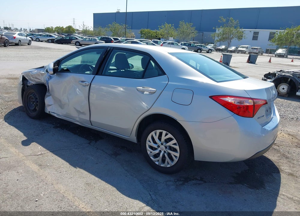 2019 TOYOTA COROLLA LE VIN: 2T1BURHE9KC161022