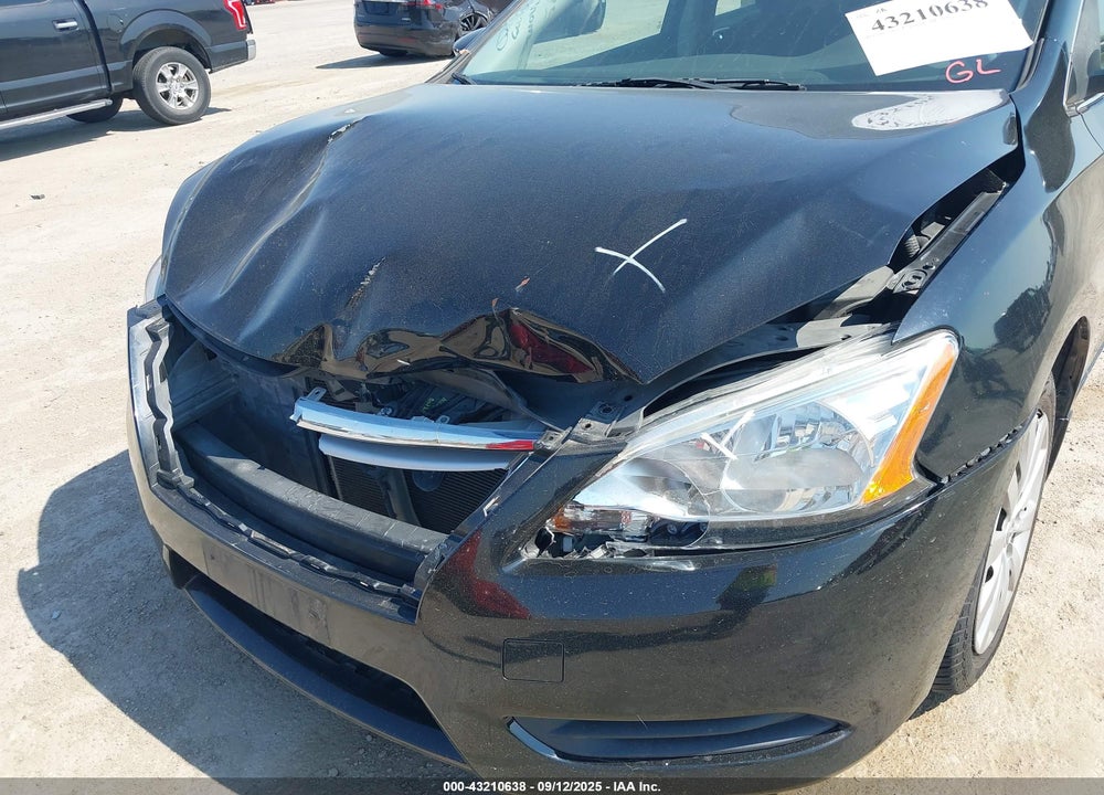 2014 NISSAN SENTRA S VIN: 3N1AB7AP1EL682693