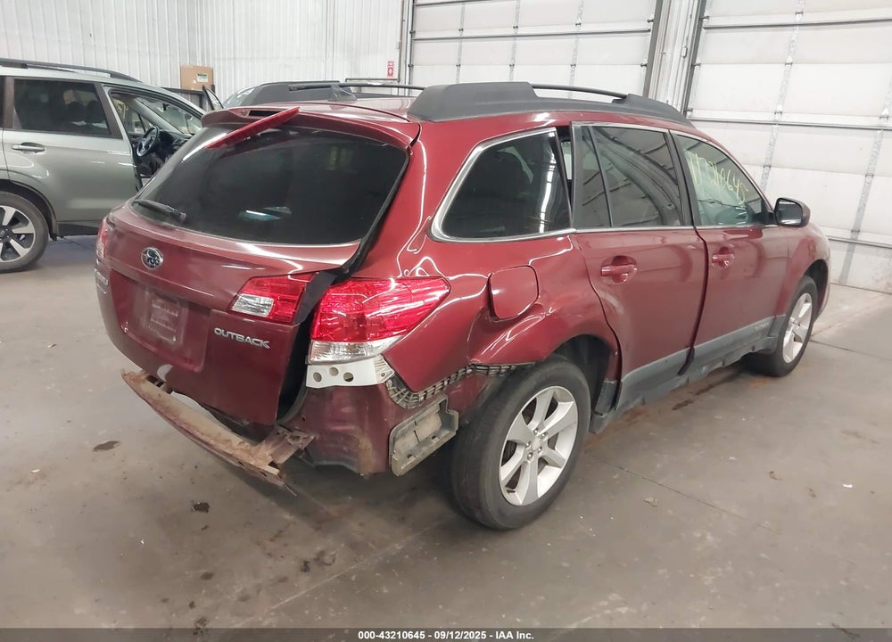 2014 SUBARU OUTBACK VIN: 4S4BRCCC4E3237274