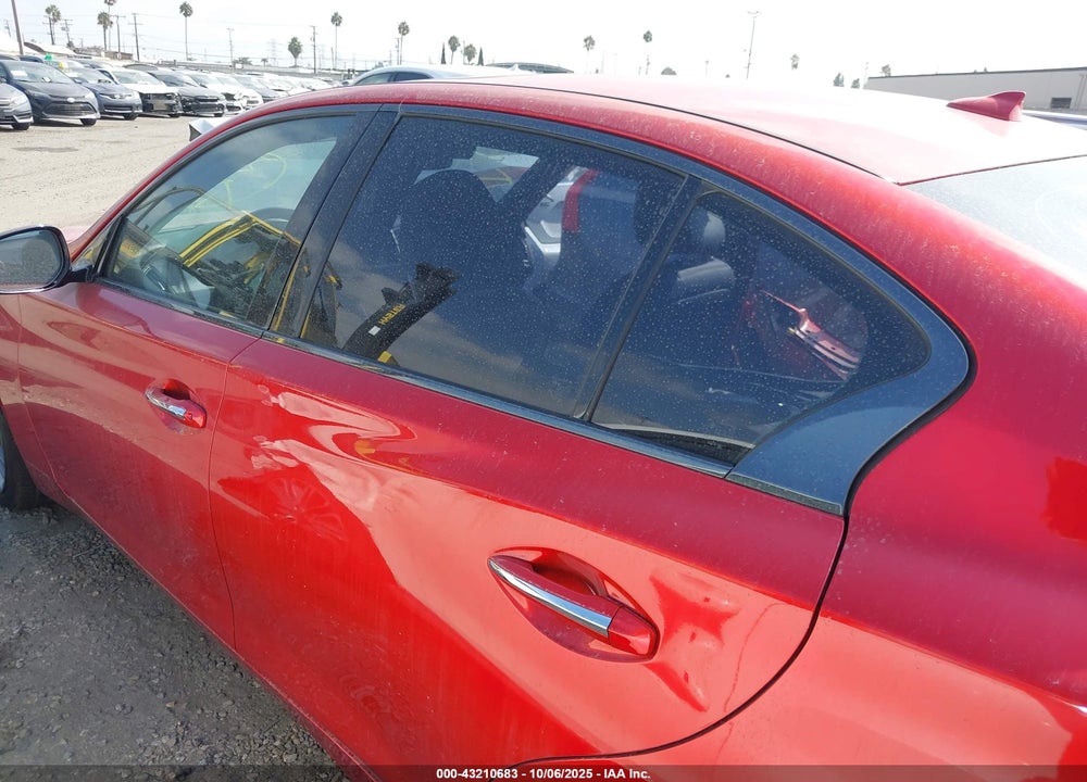 2021 INFINITI Q50 RED SPORT 400 AWD VIN: JN1FV7DR6MM880488