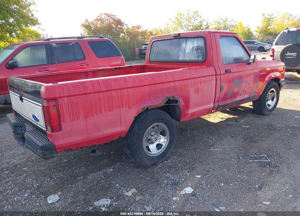 1992 FORD RANGER VIN: 1FTCR10U9NPA62717