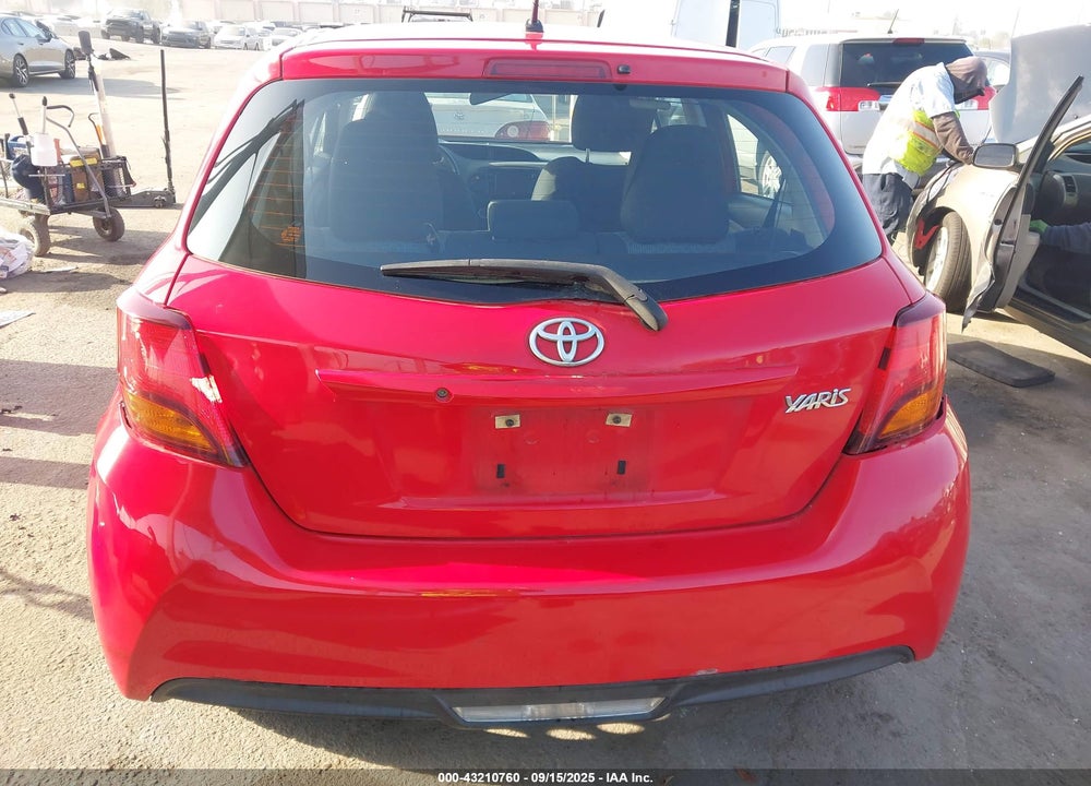 2016 TOYOTA YARIS VIN: VNKKTUD36GA058296