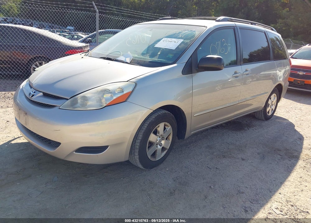 2007 TOYOTA SIENNA LE VIN: 5TDZK23CX7S095693