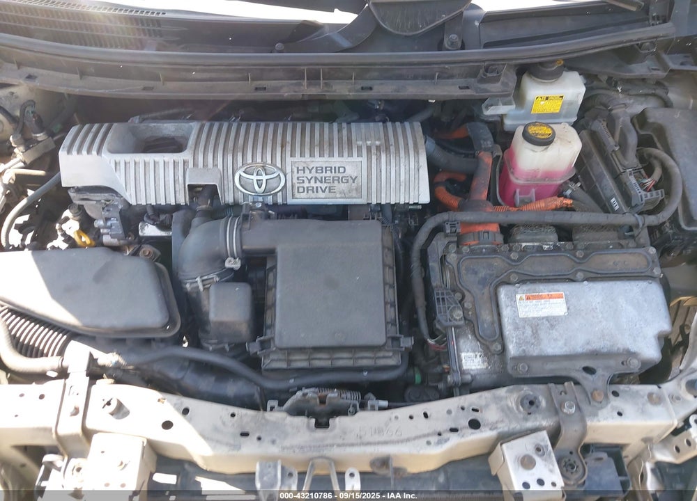 2011 TOYOTA PRIUS TWO VIN: JTDKN3DU5B0259448