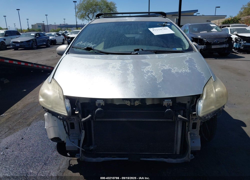 2011 TOYOTA PRIUS TWO VIN: JTDKN3DU5B0259448