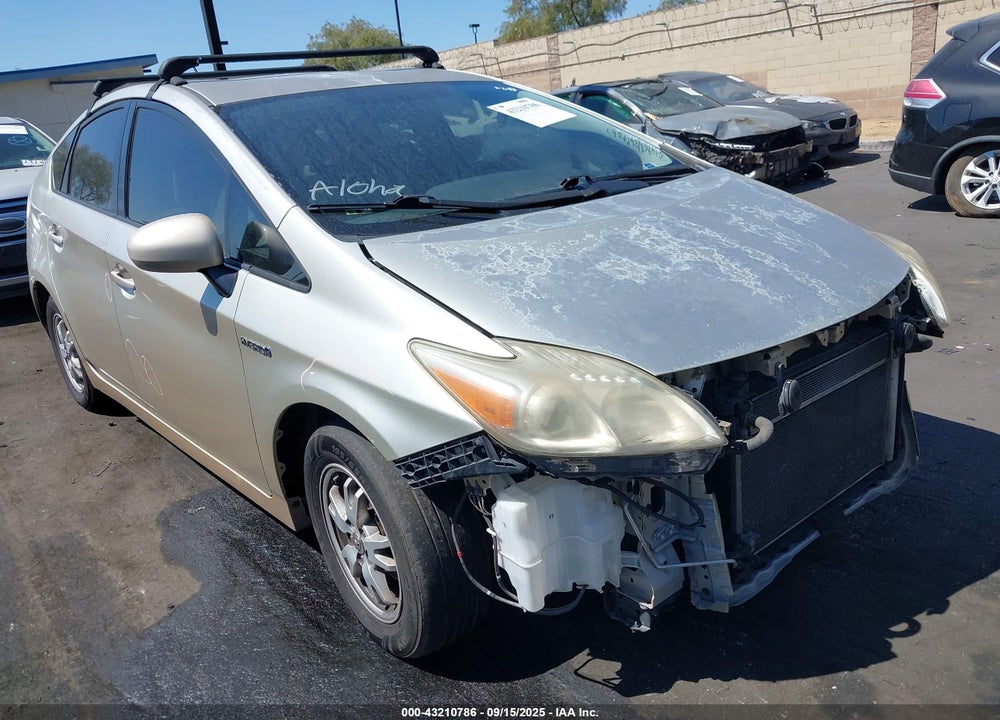 2011 TOYOTA PRIUS TWO VIN: JTDKN3DU5B0259448
