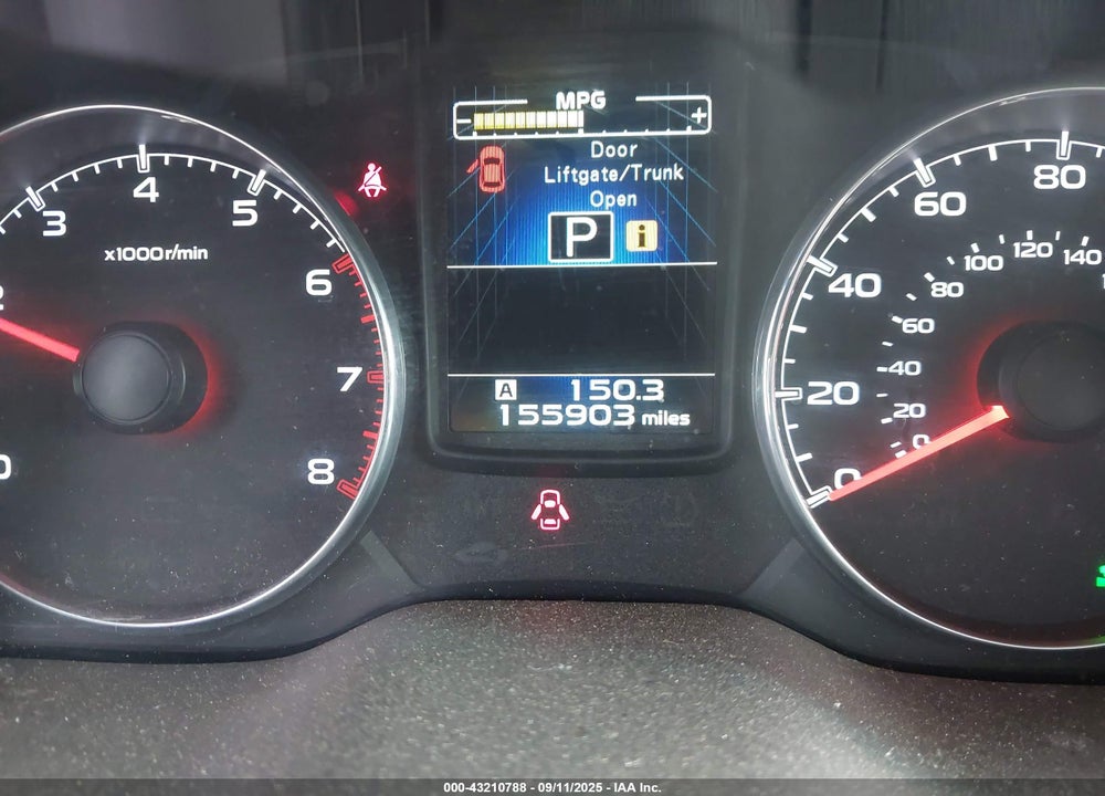 2013 SUBARU OUTBACK VIN: 4S4BRBKC4D3219643