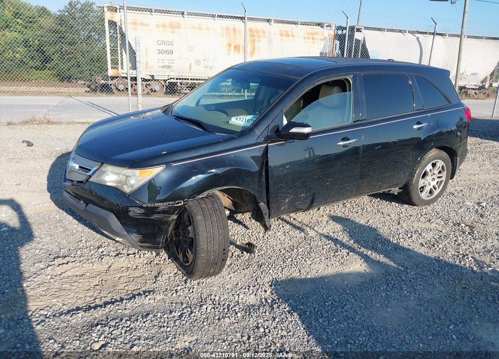 2008 ACURA MDX VIN: 2HNYD28268H534498