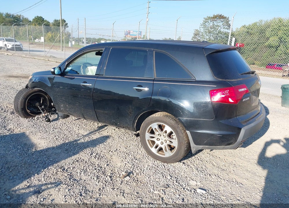2008 ACURA MDX VIN: 2HNYD28268H534498