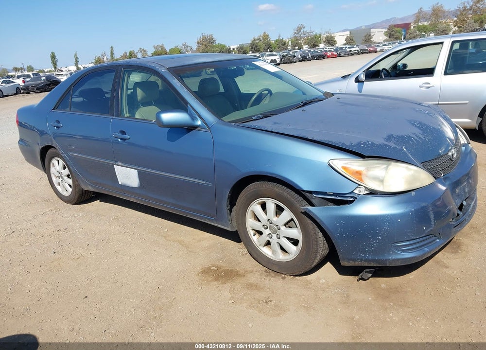 2002 TOYOTA CAMRY XLE VIN: 4T1BE30K72U640307