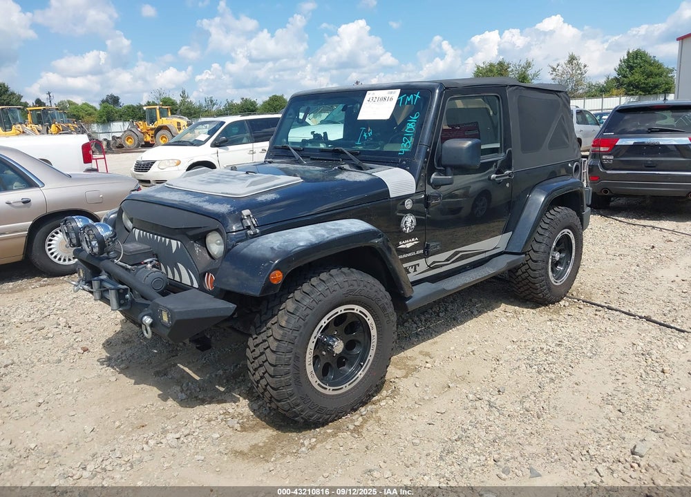 2007 JEEP WRANGLER SAHARA VIN: 1J4FA54127L183606