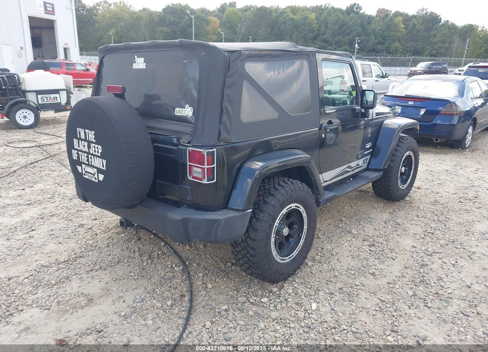 2007 JEEP WRANGLER SAHARA VIN: 1J4FA54127L183606