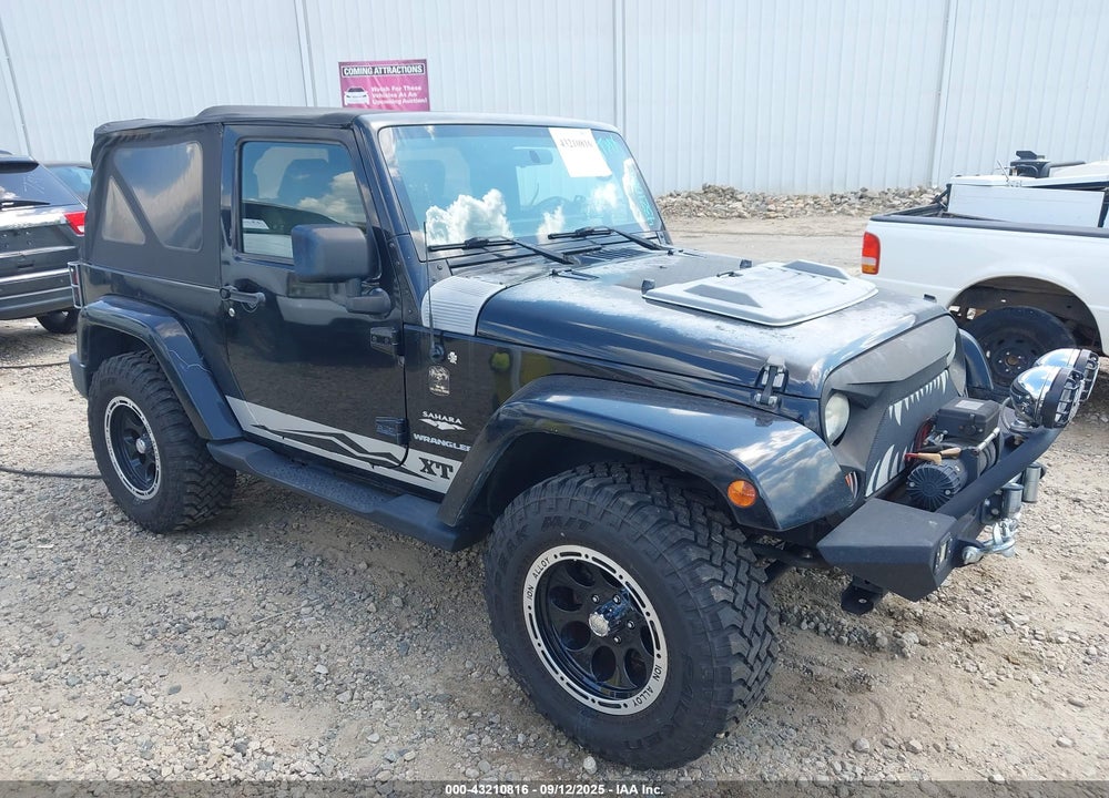 2007 JEEP WRANGLER SAHARA VIN: 1J4FA54127L183606
