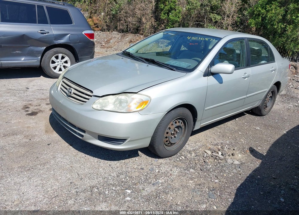 2004 TOYOTA COROLLA LE VIN: 2T1BR38E84C302258