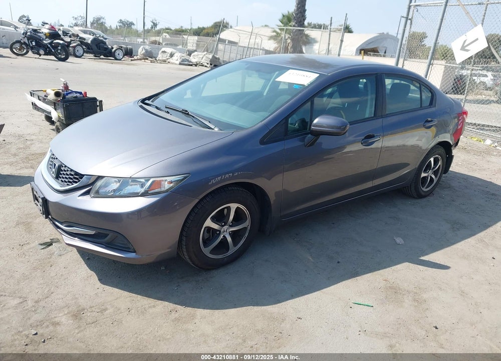 2015 HONDA CIVIC VIN: 19XFB2F72FE068367