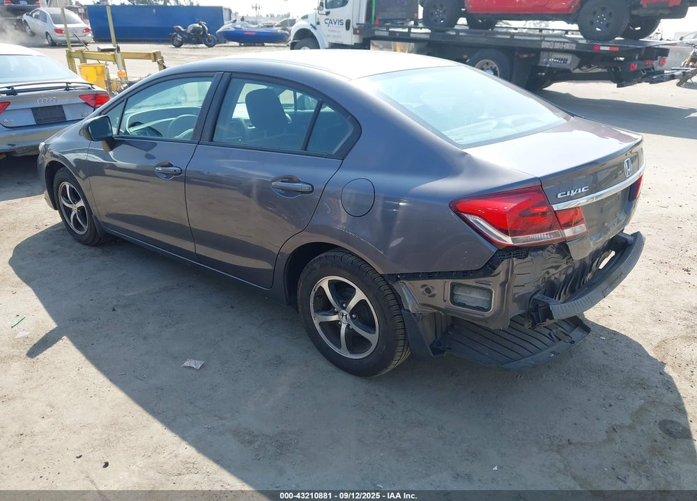 2015 HONDA CIVIC VIN: 19XFB2F72FE068367