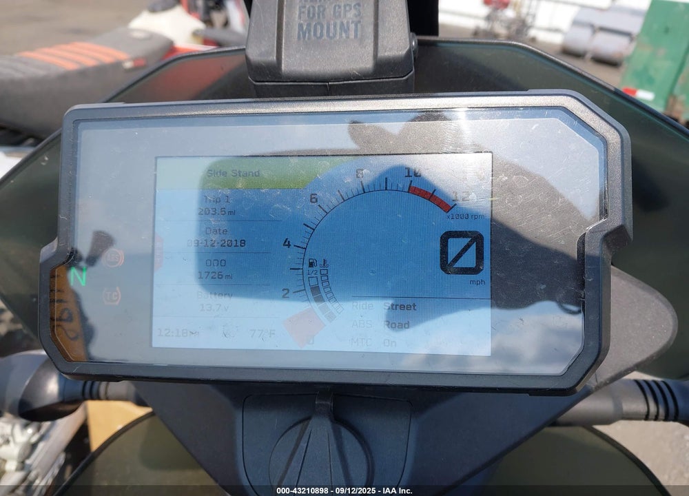 2022 KTM 890 ADVENTURE VIN: VBKTS6407NM835435