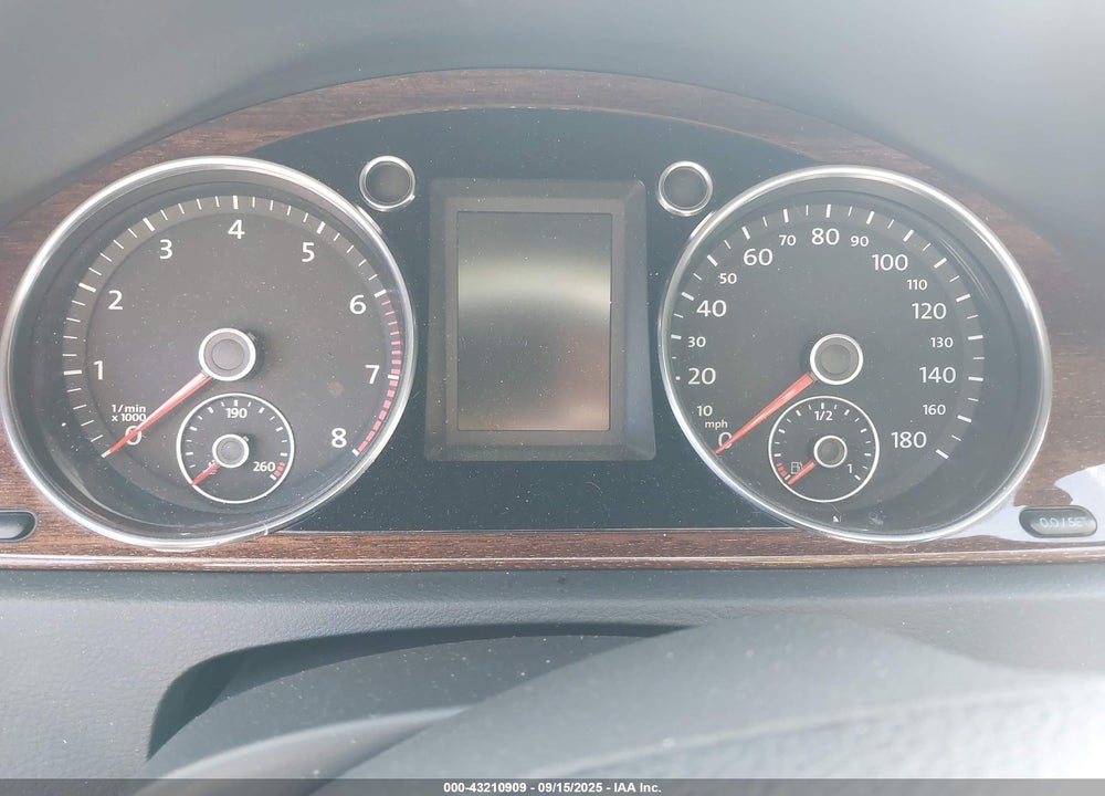 2012 VOLKSWAGEN CC VIN: WVWHP7AN3CE536093