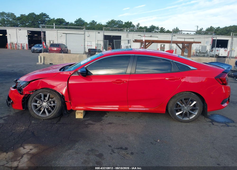 2021 HONDA CIVIC VIN: 2HGFC1F7XMH702793