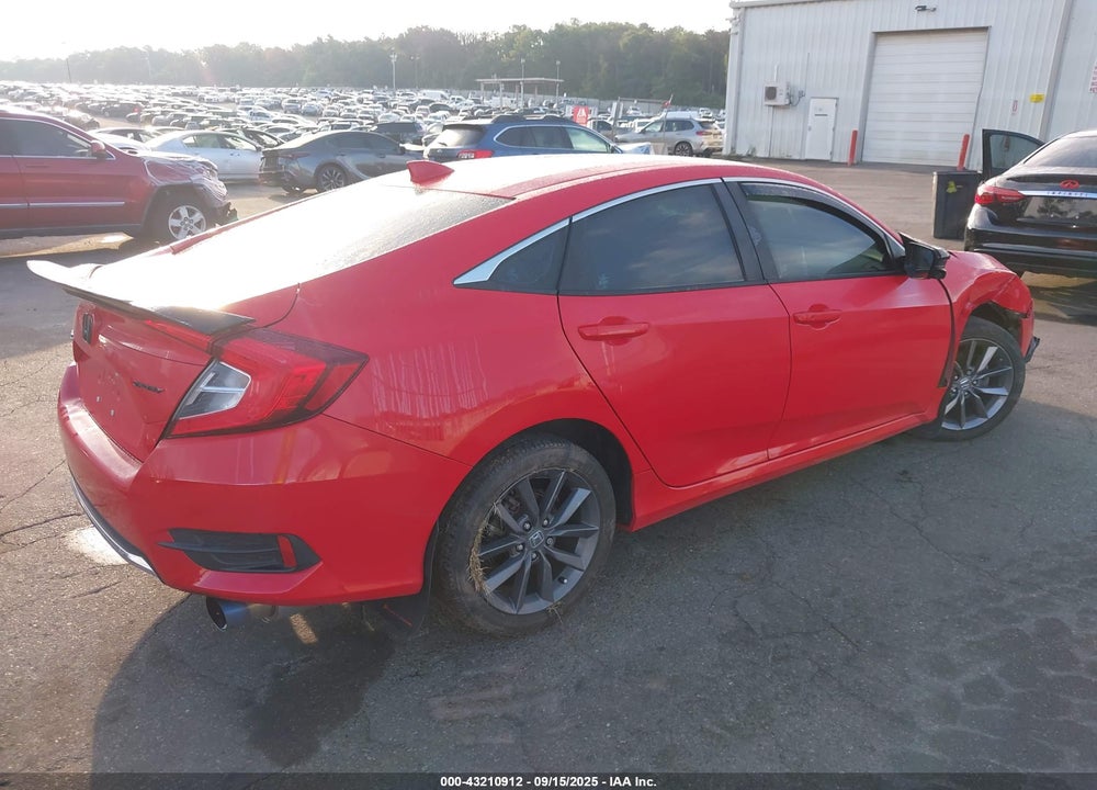 2021 HONDA CIVIC VIN: 2HGFC1F7XMH702793
