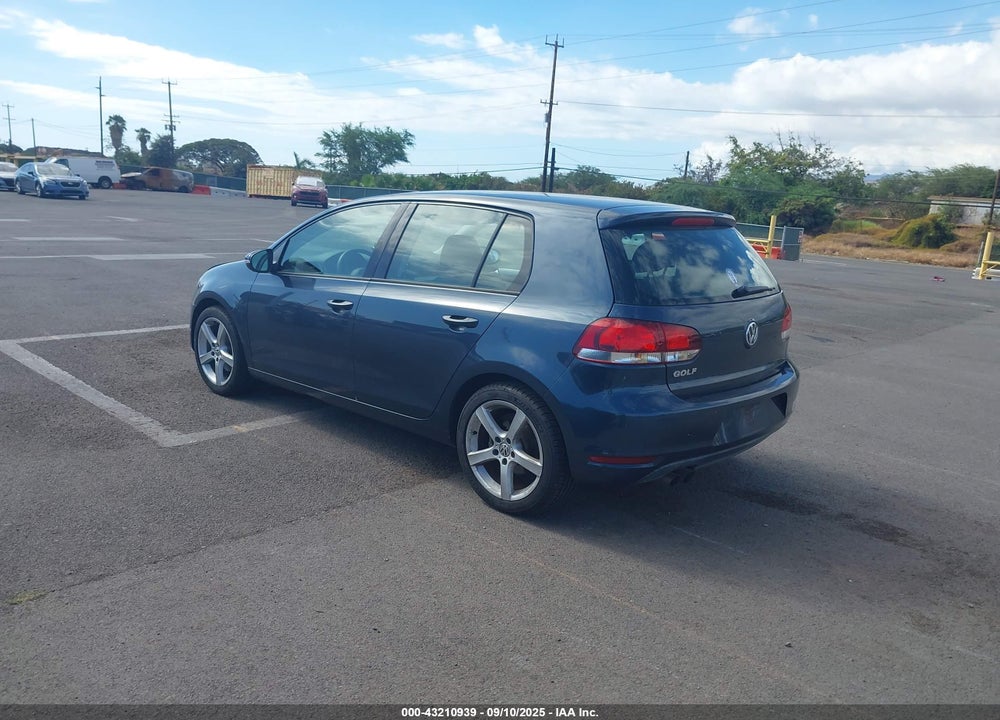 2013 VOLKSWAGEN GOLF VIN: WVWDB7AJ4DW124805