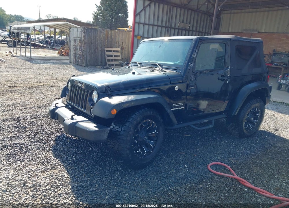 2016 JEEP WRANGLER SPORT VIN: 1C4AJWAGXGL183674