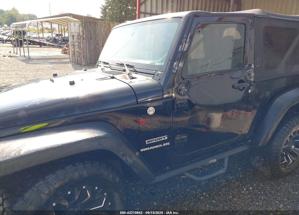 2016 JEEP WRANGLER SPORT VIN: 1C4AJWAGXGL183674