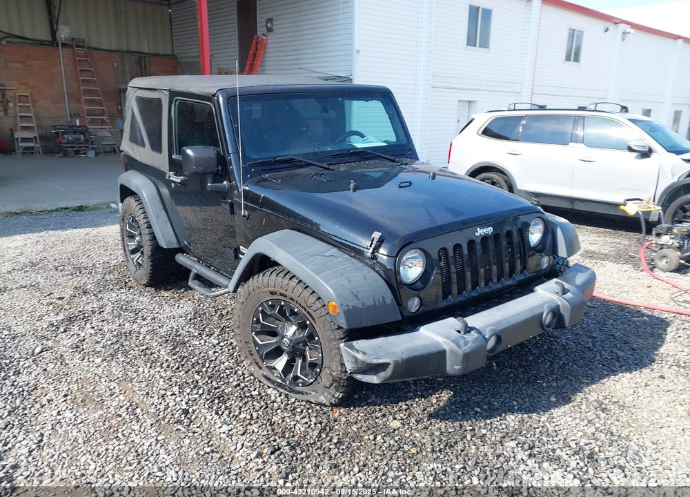 2016 JEEP WRANGLER SPORT VIN: 1C4AJWAGXGL183674