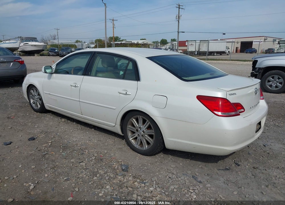 2007 TOYOTA AVALON LIMITED VIN: 4T1BK36B57U239040