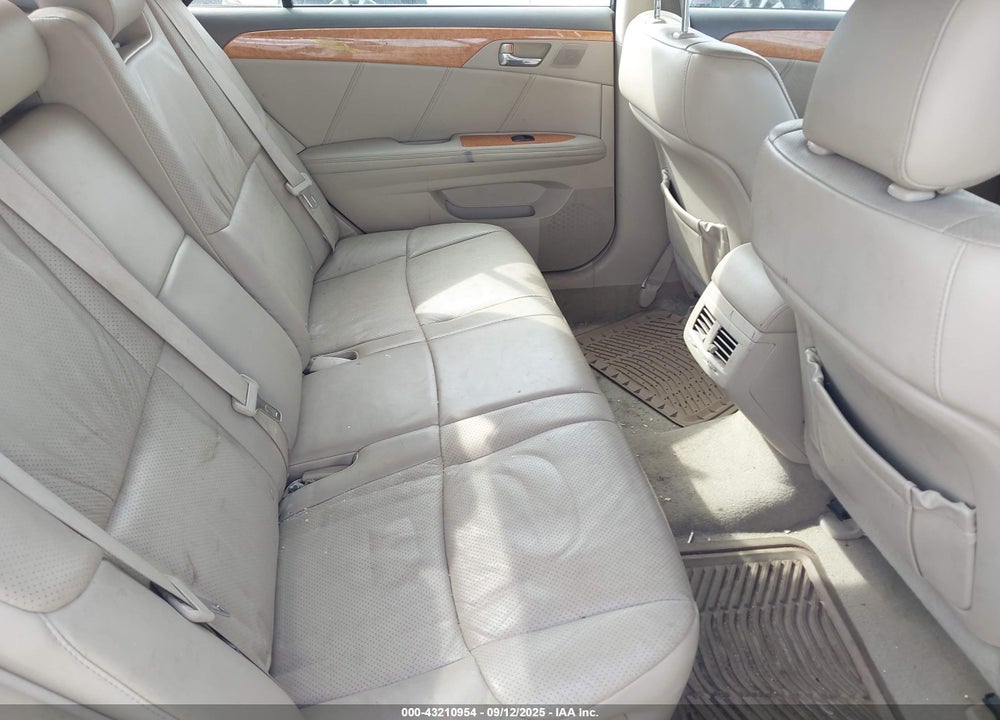 2007 TOYOTA AVALON LIMITED VIN: 4T1BK36B57U239040
