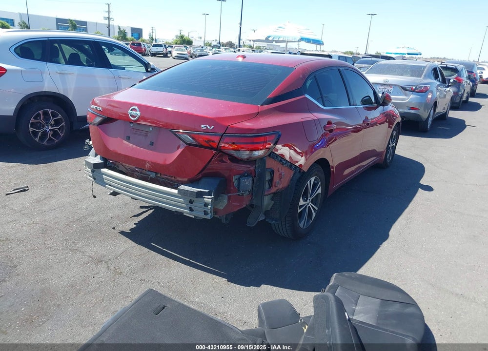 2021 NISSAN SENTRA SV XTRONIC CVT VIN: 3N1AB8CV4MY201838