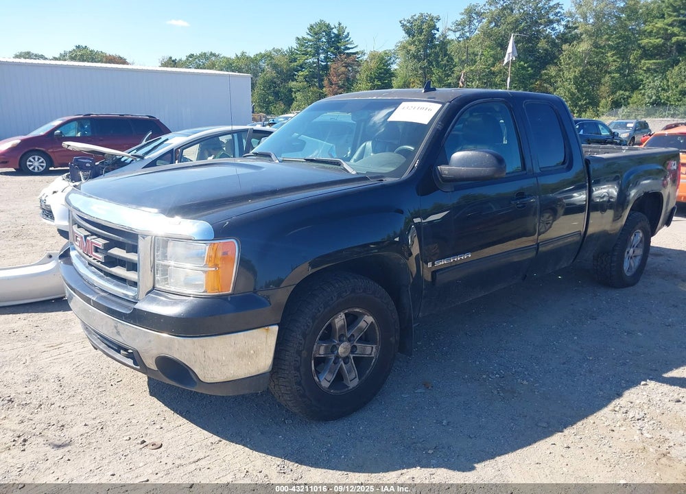 2007 GMC SIERRA 1500 SLT VIN: 1GTEK19087Z534958