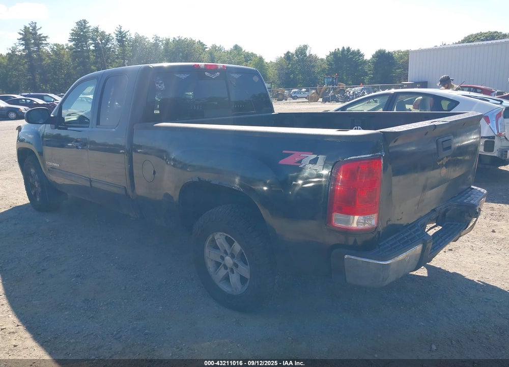 2007 GMC SIERRA 1500 SLT VIN: 1GTEK19087Z534958