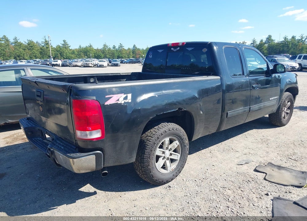 2007 GMC SIERRA 1500 SLT VIN: 1GTEK19087Z534958