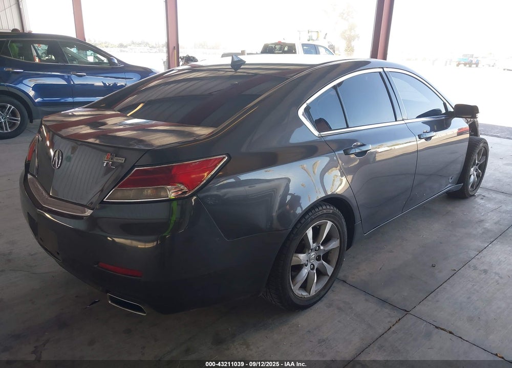 2012 ACURA TL VIN: 19UUA8F24CA034710