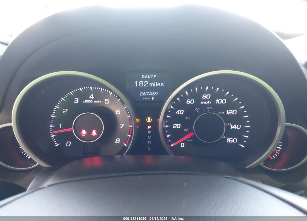2012 ACURA TL VIN: 19UUA8F24CA034710