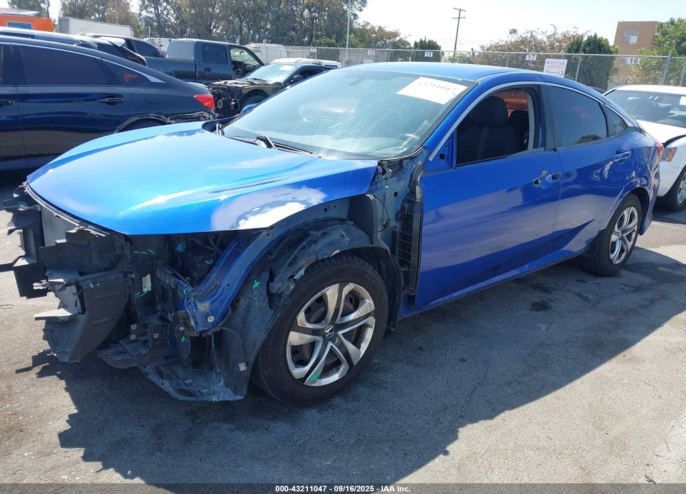 2017 HONDA CIVIC LX VIN: 2HGFC2F57HH569968