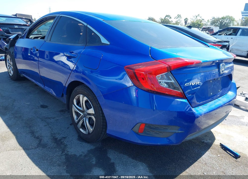 2017 HONDA CIVIC LX VIN: 2HGFC2F57HH569968