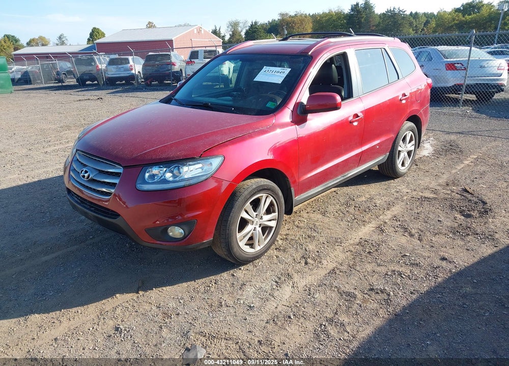 2012 HYUNDAI SANTA FE VIN: 5XYZH4AG7CG145439